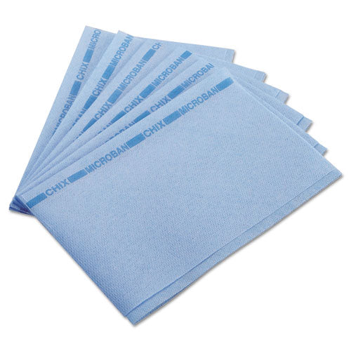 Chix Food Service Towels, 13 x 21, Blue, 150-Carton CHI 8253