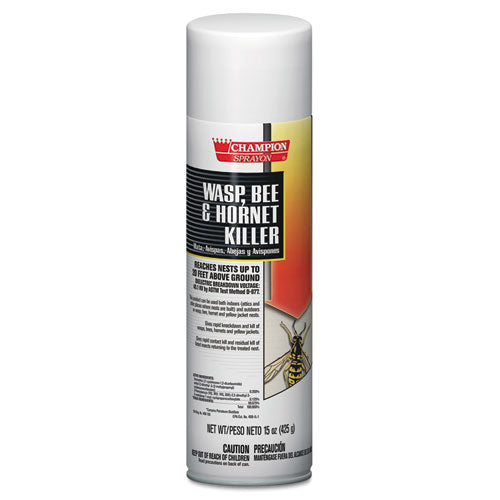 Chase Products Champion Sprayon Wasp, Bee and Hornet Killer, 15 oz, Can, 12-Carton 5108