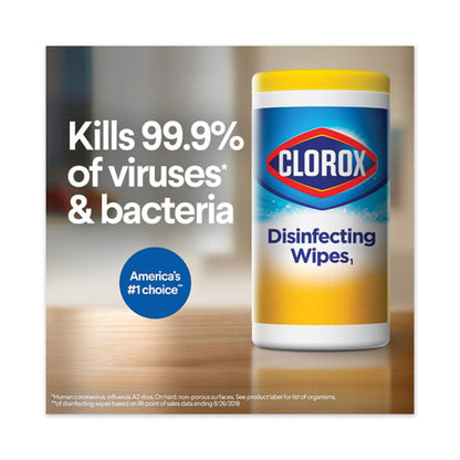 Clorox Disinfecting Wipes Fresh Scent-Citrus Blend 75 Wipes (3 Pack) 30208