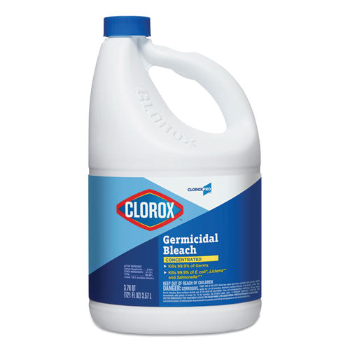 Clorox Concentrated Germicidal Bleach 121oz Bottle (Single Bottle) 30966
