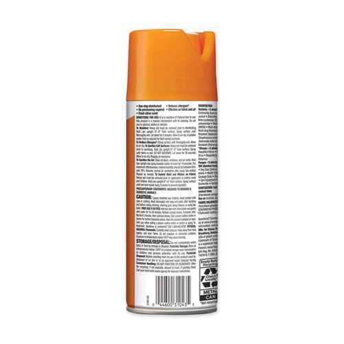 Clorox 4-in-One Disinfectant and Sanitizer, Citrus, 14 oz Aerosol Spray 31043