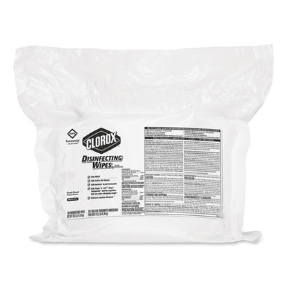 Clorox Disinfecting Wipes, Fresh Scent, 7 x 8, 700-Bag Refill, 2-Carton 31428