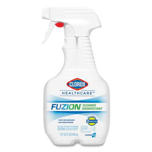 Clorox Healthcare Fuzion Cleaner Disinfectant, 32 oz Spray Bottle 31478
