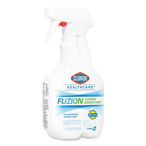 Clorox Healthcare Fuzion Cleaner Disinfectant, 32 oz Spray Bottle 31478