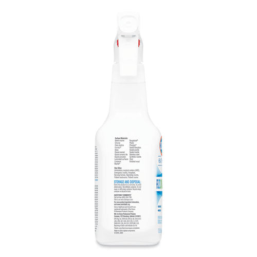 Clorox Healthcare Fuzion Cleaner Disinfectant, Unscented, 32 oz Spray Bottle, 9-Carton 31478