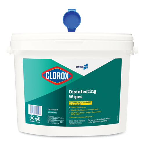 Clorox Disinfecting Wipes, 7 x 8, Fresh Scent, 700-Bucket 31547