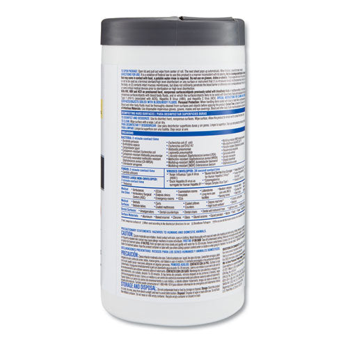 Clorox Healthcare Disinfectant Wipes VersaSure Cleaner 85 Wipes (6 Pack) 31757