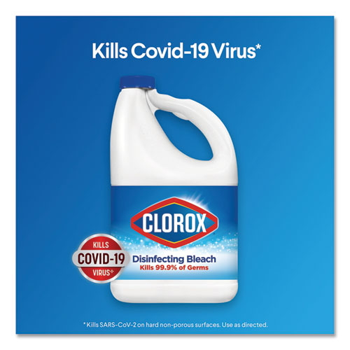 Clorox Regular Bleach with CloroMax Technology, 24 oz Bottle, 12-Carton CLO32251