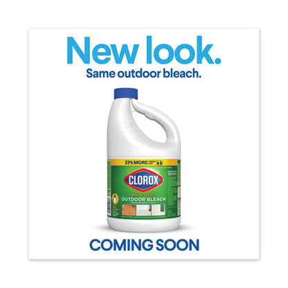 Clorox Outdoor Bleach, 81 oz Bottle, 6-Carton CLO32438
