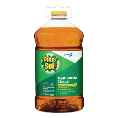 Pine-Sol Multi-Surface Cleaner Disinfectant, Pine, 144oz Bottle, 3 Bottles-Carton 35418