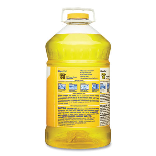 Pine-Sol All Purpose Cleaner, Lemon Fresh, 144 oz Bottle, 3-Carton 35419