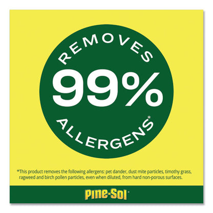 Pine-Sol Multi-Surface Cleaner, Lemon Fresh, 28 oz Bottle, 12-Carton 40187