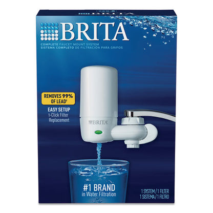 Brita On Tap Faucet Water Filter System, White 42201