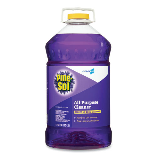 Pine-Sol All Purpose Cleaner, Lavender Clean, 144 oz Bottle, 3-Carton 97301