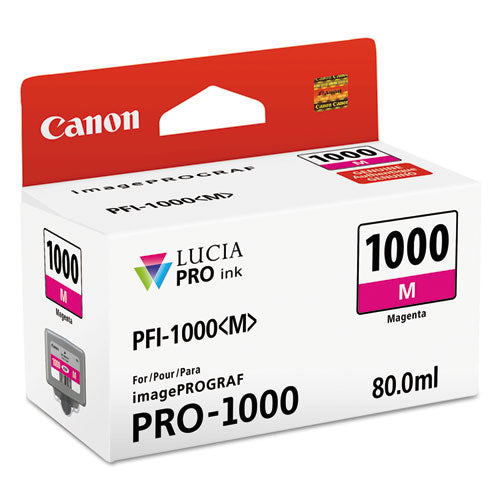 Canon 0548C002 (PFI-1000) Lucia Pro Ink, Magenta 0548C002