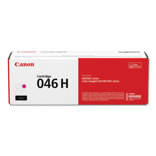Canon 1252C001 (046) High-Yield Toner, 5,000 Page-Yield, Magenta 1252C001