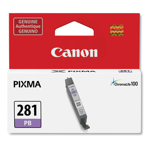 Canon 2092C001 (CLI-281) ChromaLife100 Ink, Blue 2092C001
