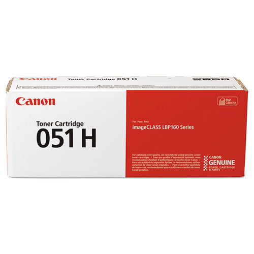 Canon 2169C001 (051H) High-Yield Toner, 4,100 Page-Yield, Black 2169C001