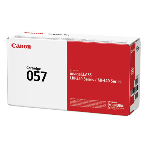 Canon 3009C001 (CRG-057) Toner, 3,100 Page-Yield, Black 3009C001