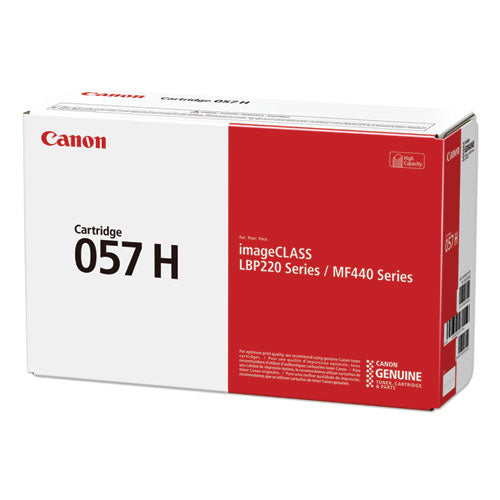 Canon 3010C001 (CRG-057H) High-Yield Toner, 10,000 Page-Yield, Black 3010C001