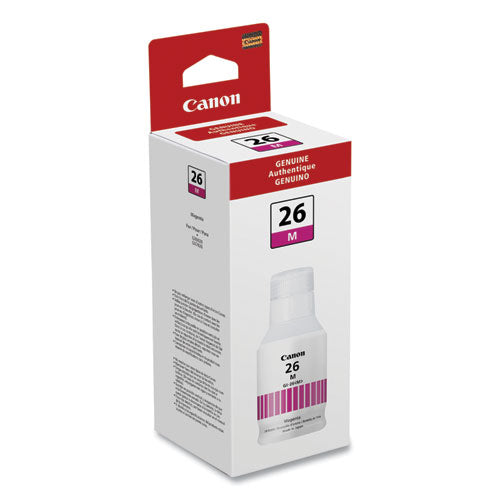Canon 4422C001 (GI-26) Ink, 14,000 Page-Yield, Magenta 4422C001