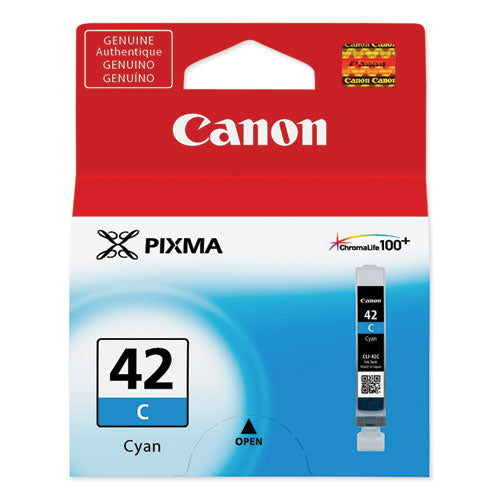 Canon 6385B002 (CLI-42) ChromaLife100+ Ink, Cyan 6385B002