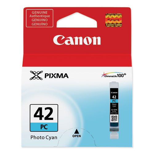 Canon 6388B002 (CLI-42) ChromaLife100+ Ink, Photo Cyan 6388B002