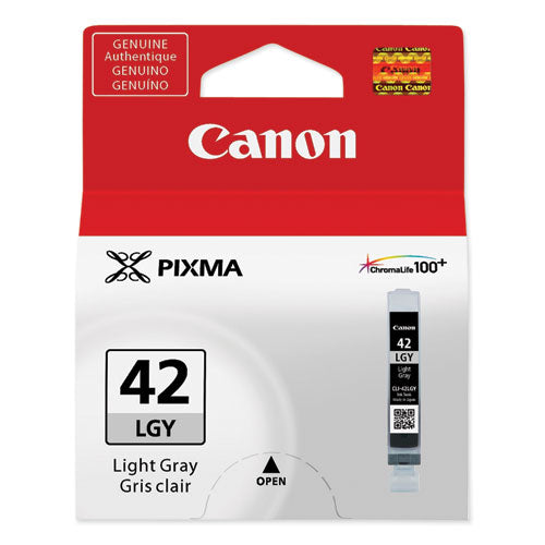 Canon 6391B002 (CLI-42) ChromaLife100+ Ink, Light Gray 6391B002
