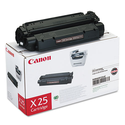 Canon 8489A001 (X25) Toner, 2,500 Page-Yield, Black 8489A001