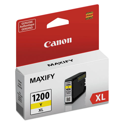 Canon 9198B001 (PGI-1200XL) High-Yield Ink, 935 Page-Yield, Yellow 9198B001