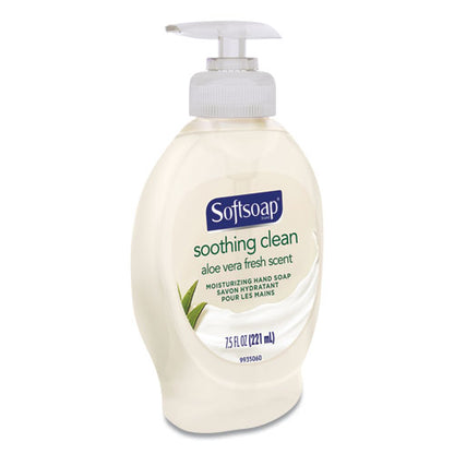 Softsoap Moisturizing Hand Soap, Aloe, 7.5 oz Bottle, 6-Carton US04968A