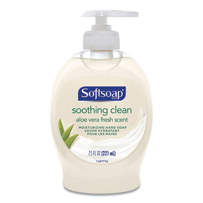 Softsoap Moisturizing Hand Soap, Aloe, 7.5 oz Bottle, 6-Carton US04968A