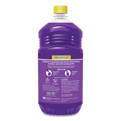 Fabuloso Multi-use Cleaner, Lavender Scent, 56 oz Bottle 53041