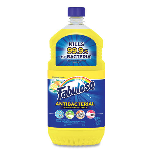 Fabuloso Antibacterial Multi-Purpose Cleaner, Sparkling Citrus Scent, 48 oz Bottle US07171A