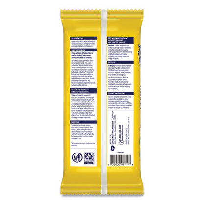 Fabuloso Multi Purpose Wipes, Lemon, 7 x 7, 24-Pack, 12 Packs-Carton US07423A