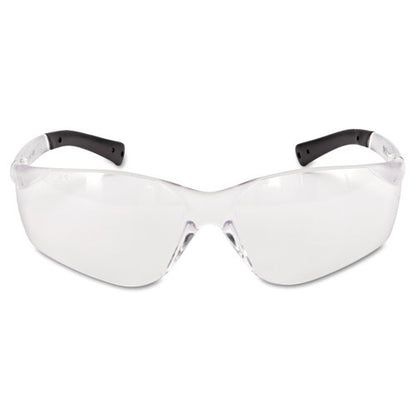 MCR Safety BearKat Safety Glasses, Frost Frame, Clear Lens, 12-Box BK110AF