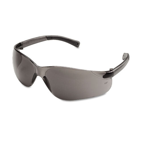 MCR Safety BearKat Safety Glasses, Wraparound, Gray Lens, 12-Box BK112