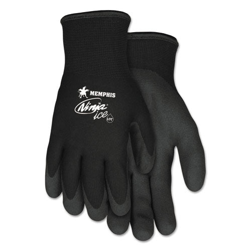 MCR Safety Ninja Ice Gloves, Black, Medium N9690M