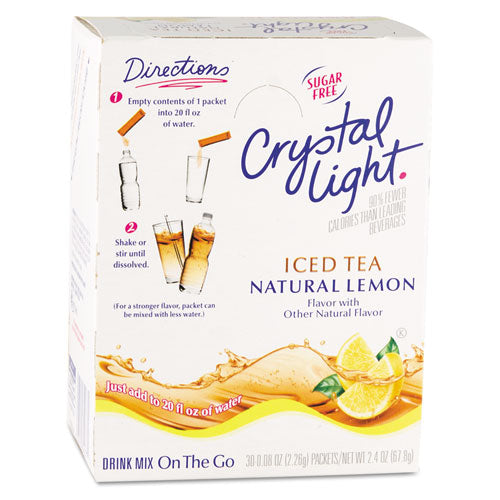 Crystal Light On the Go Iced Tea 0.16 oz Packets (30 Count) GEN00757