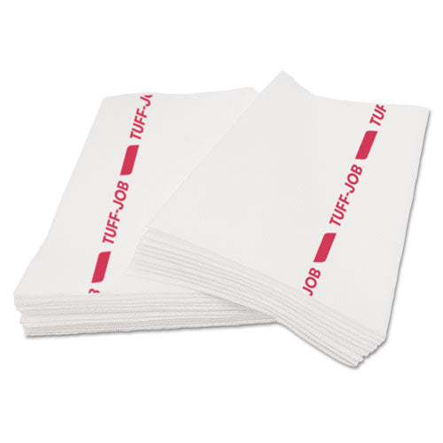 Cascades Pro Tuff-Job S900 Antimicrobial Foodservice Towels, White-Red, 12 x 24, 150-Carton W921