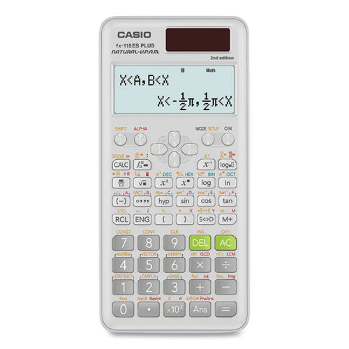 Casio FX-115ESPLS2-S 2nd Edition Scientific Calculator, 12-Digit Natural Textbook Display FX-115ESPLS2-S