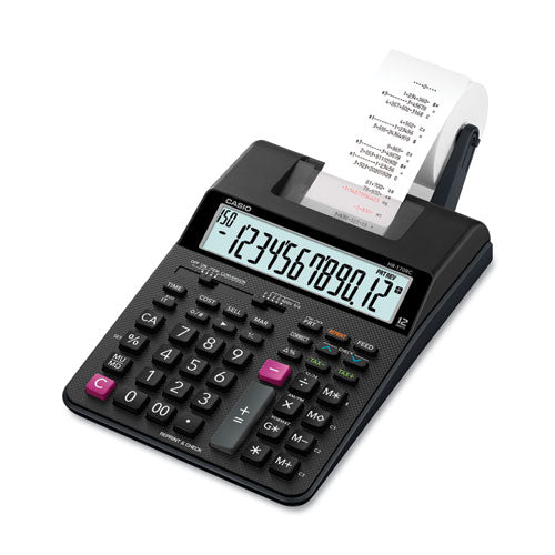 Casio HR170R Printing Calculator, 12-Digit, LCD HR-170RC