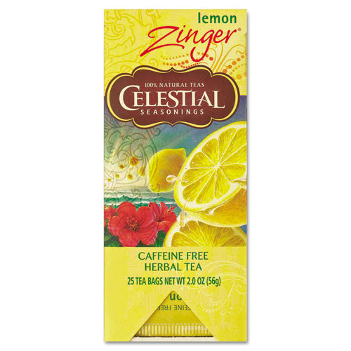 Celestial Seasonings Tea Herbal Lemon Zinger (25 Count) ALT31010