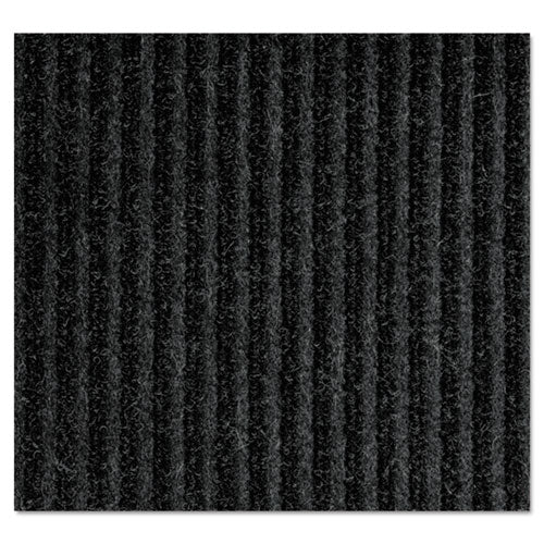 Crown Needle-Rib Wiper-Scraper Mat, Polypropylene, 36 x 48, Charcoal NR 0034CH