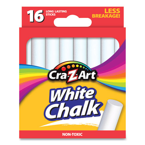 Cra-Z-Art White Chalk, 16-Pack 1080048