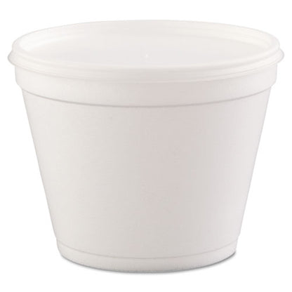 Dart Foam Containers, 24 oz, White, 25-Bag, 20 Bags-Carton 24MJ48