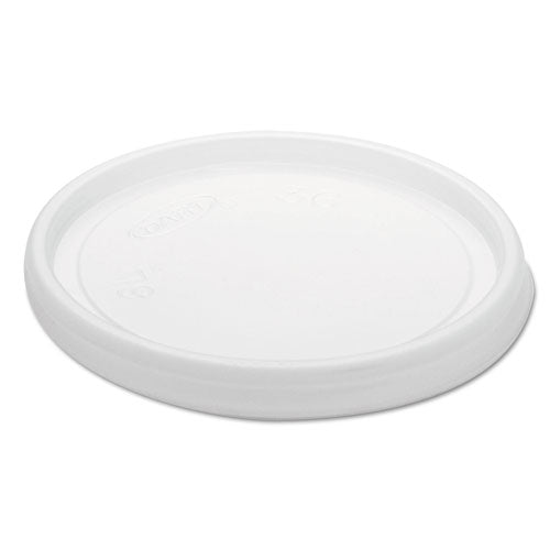 Dart Non-Vented Cup Lids, Fits 6 oz Cups, 2, 3.5, 4 oz Food Containers, Translucent, 1,000-Carton 6JLNV