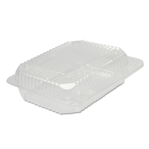Dart StayLock Clear Hinged Lid Containers, 6 x 7 x 2.1, Clear, 125-Packs, 2 Packs-Carton C26UT1
