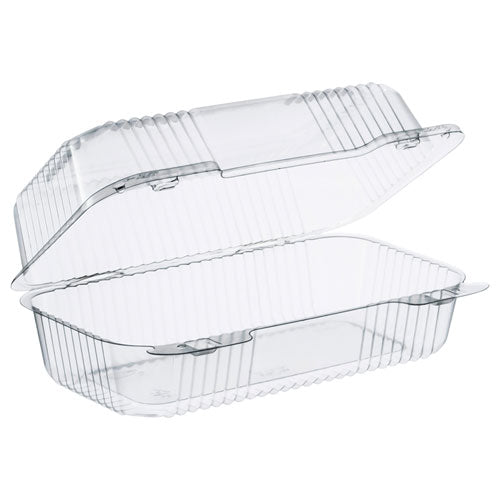 Dart StayLock Clear Hinged Lid Containers, 5.4 x 9 x 3.5, Clear, 250-Carton C35UT1