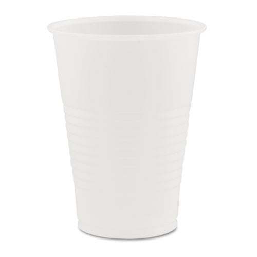 Dart Conex Galaxy Polystyrene Plastic Cold Cups, 7 oz, 100 Sleeve, 25 Sleeves-Carton Y7